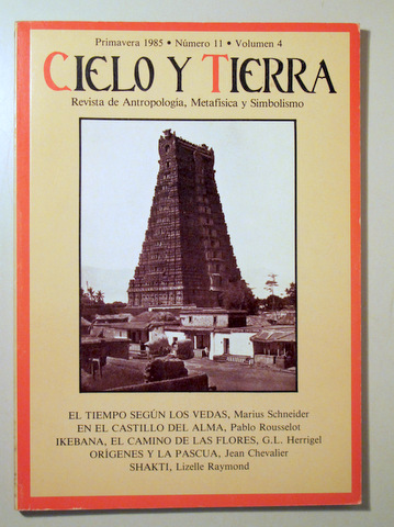 CIELO Y TIERRA. Nº 11. Volumen 4.  Sendas del Espíritu - Barcelona 1985 - Ilustrado