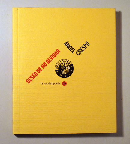 DESEO DE NO OLVIDAR - Madrid 2012 - 1ª edición - Con CD
