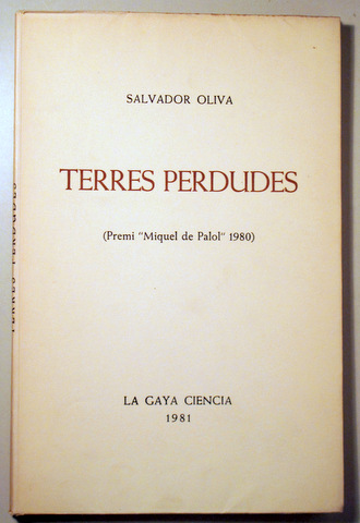 TERRES PERDUDES - Barcelona 1981 - 1ª edició