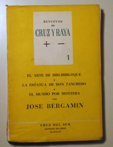 EL ARTE DE BIRLIBIRLOQUE - Madrid 1961 - Renuevos de Cruz y Raya