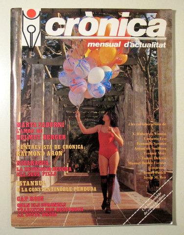 CRÒNICA Mensual d'Actualitat. N. 1 - Barcelona 1982 - Molt il·lustrat