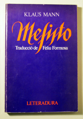 MEFISTO - Barcelona 1982 - 1ª edició en català