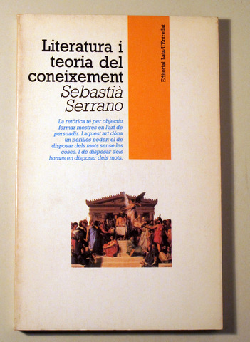 LITERATURA I TEORIA DEL CONEIXEMENT - Barcelona 1986