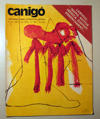 CANIGÓ. Nº 452. - Barcelona 1976 - Il·lustrat