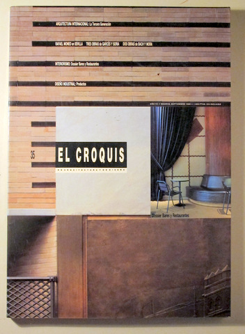 EL CROQUIS. Nº 35. Dossier Bares y Restaurantes - Madrid 1988 - Muy ilustrado