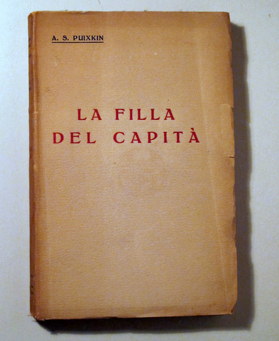 LA FILLA DEL CAPITÀ - Barcelona 1936 - 1ª edició en català