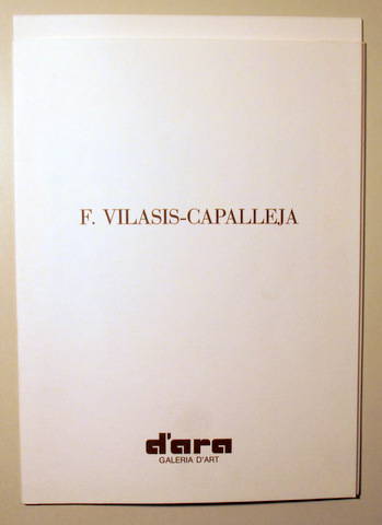 F. VILASIS - CAPALLEJA - Igualada 1984 - Il·lustrat