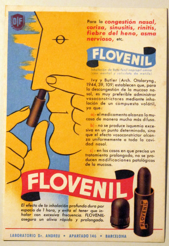Postal. Flovenil - Barcelona s/f - Ilustrado