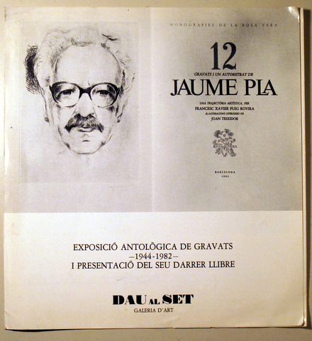 12 GRAVATS JAUME PLA - Barcelona 1982 - Il·lustrat