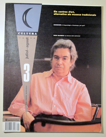 CULTURA, 3. juliol/agost 1989  - Barcelona 1989 - Molt il·lustrat