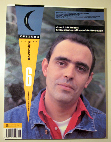 CULTURA, 6. novembre 1989  - Barcelona 1989 - Molt il·lustrat