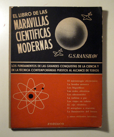 EL LIBRO DE LAS MARAVILLAS CIENTÍFICAS MODERNAS - Barcelona 1946 - Ilustrado