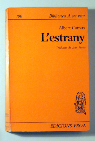 L'ESTRANY [ L'Étranger -] - Barcelona 1967 - 1ª edició en català