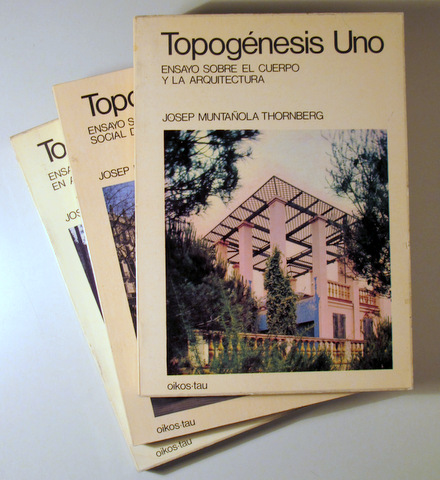 TOPOGÉNESIS (3 vol. - Completo) - Barcelona 1979-1980 - 1ª edición - Ilustrados