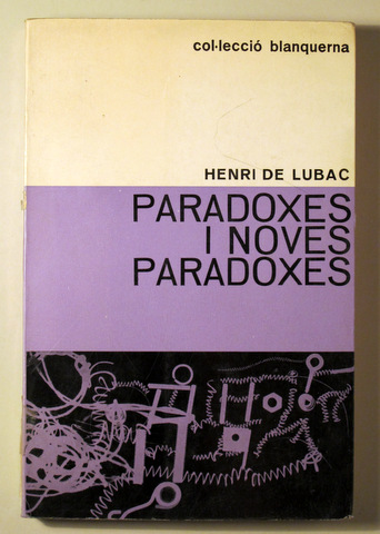 PARADOXES I NOVES PARADOXES - Barcelona 1965