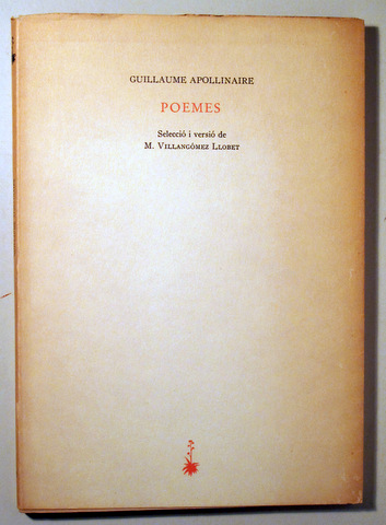 POEMES - Barcelona 1983 - 1ª edició - Text bilingüe