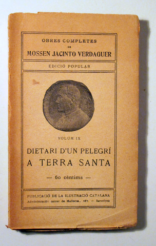 DIETARI D'UN PELEGRÍ A TERRA SANTA - Barcelona s/d