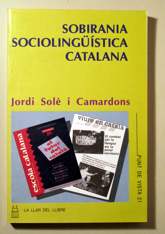 SOBIRANIA SOCIOLINGÜÍSTICA CATALANA - Barcelona 1991