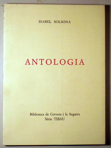 ANTOLOGIA - Lleida 1989