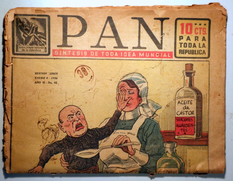 PAN. Síntesis de toda idea mundial. Año Ii. Nº 41 - Buenos Aires 1936 - Ilustrado