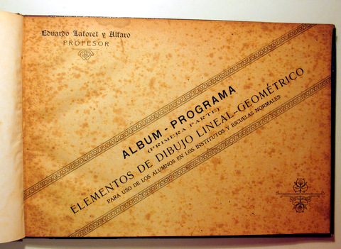 ELEMENTOS DE DIBUJO LINEAL - GEOMÉTRICO - s/l s/d - Ilustrado