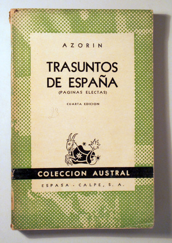 TRASUNTOS DE ESPAÑA (Páginas selectas) - Madrid