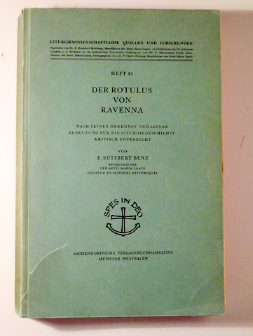 DER ROTULUS VON RAVENNA - Münster Westfalen 1967