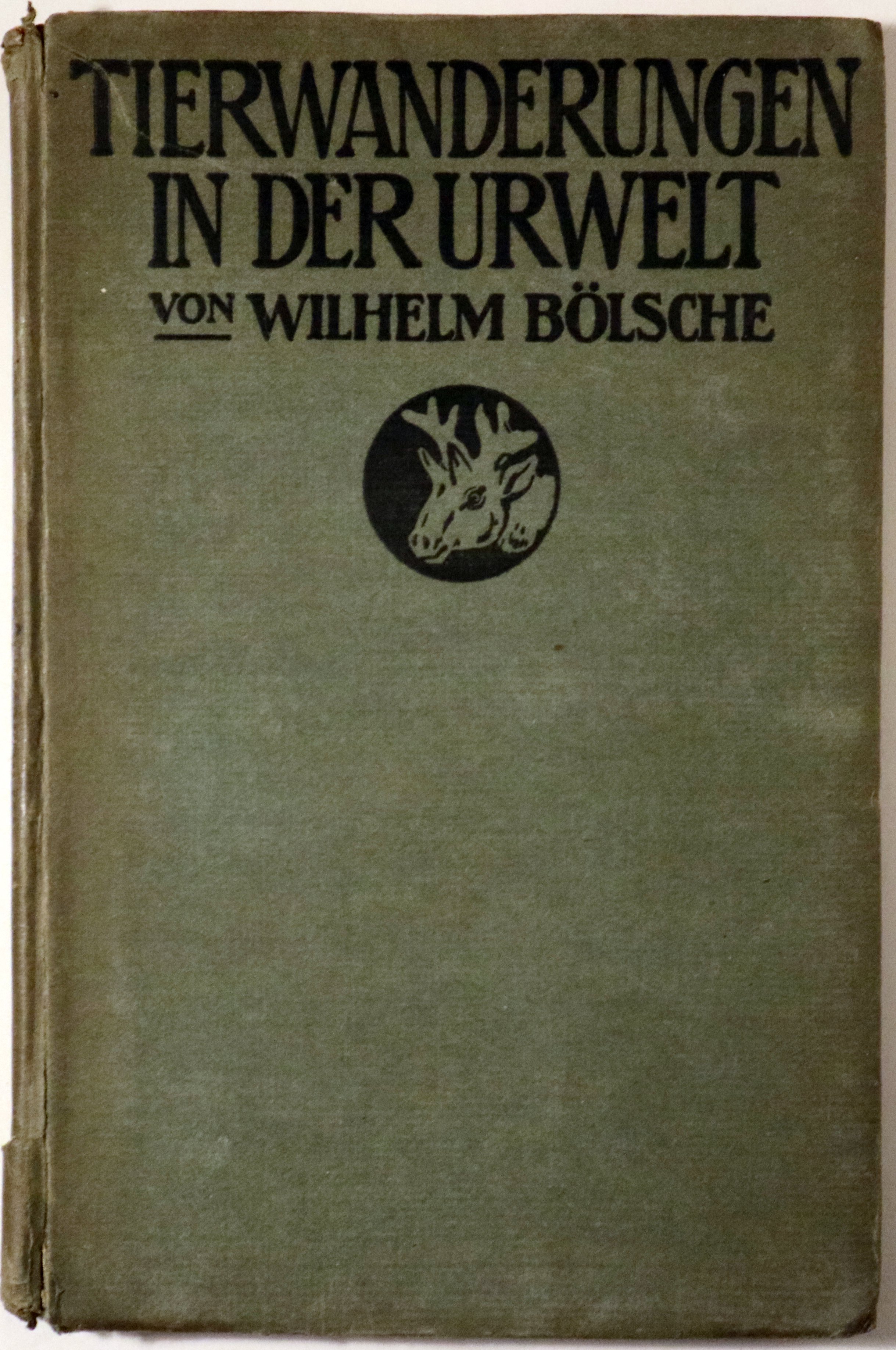 TIERWANDERUNGEN IN DER URWELT - Stuttgart 1914 - Ilustrado