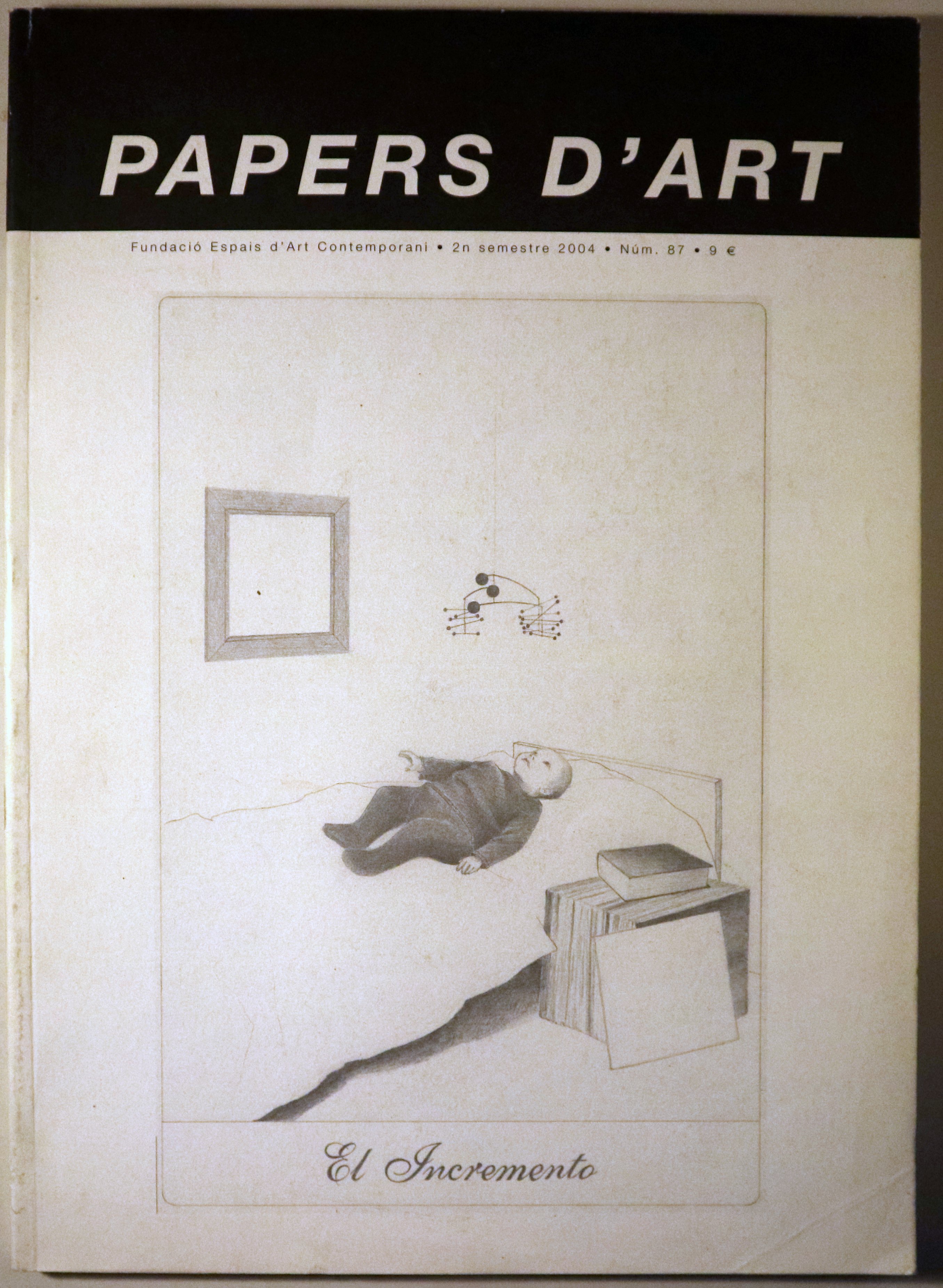 PAPERS D'ART. Núm 87 - Girona 2004 - Molt il·lustrat