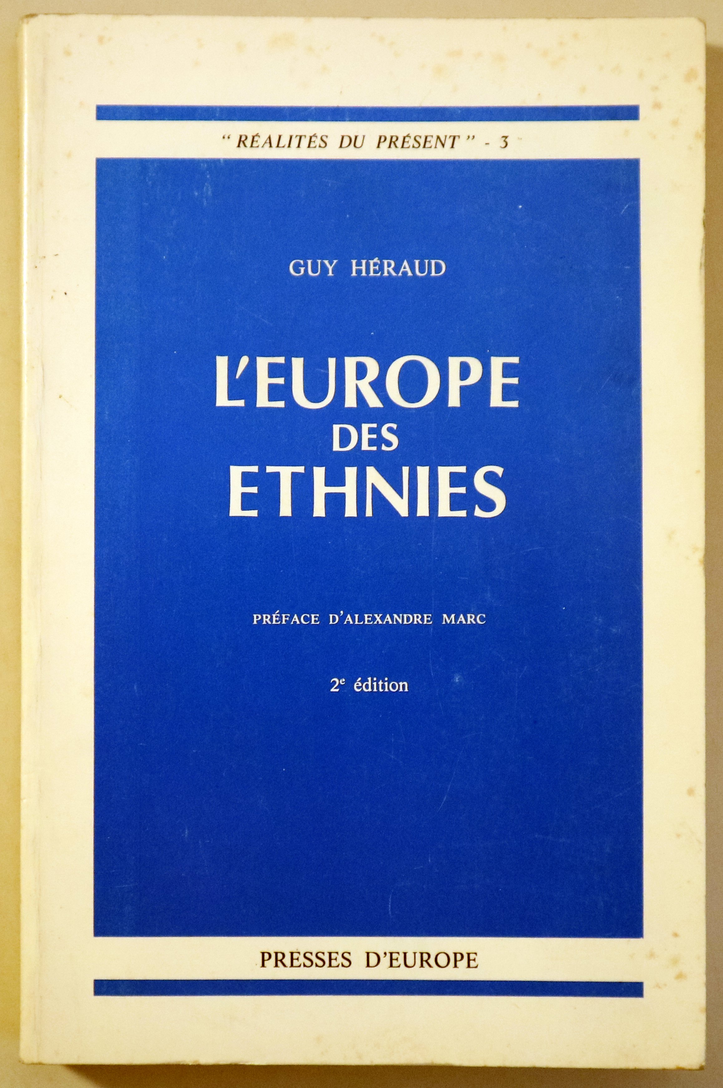 L'EUROPE DES ETHNIES - Niza 1963