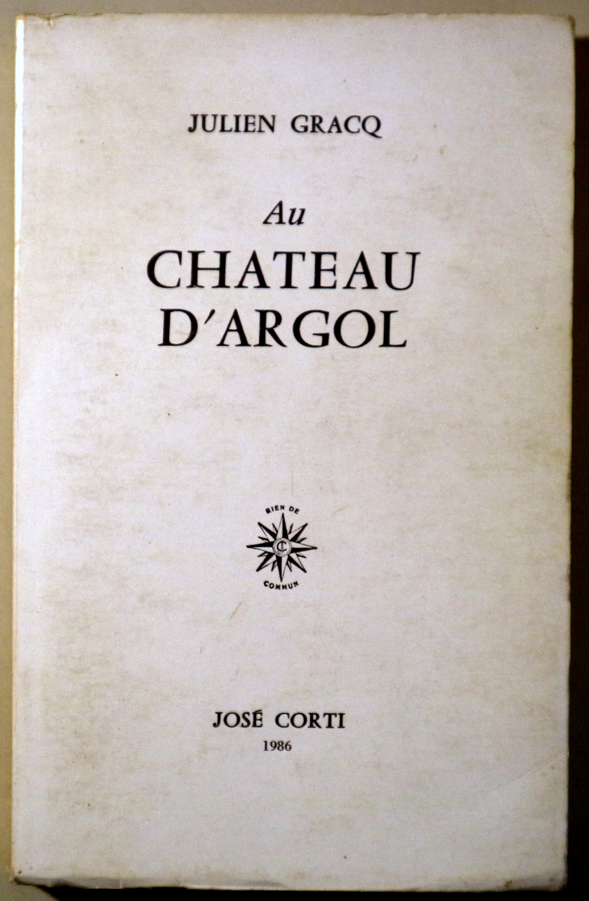 CHATEAU D'ARGOL - Paris 1986