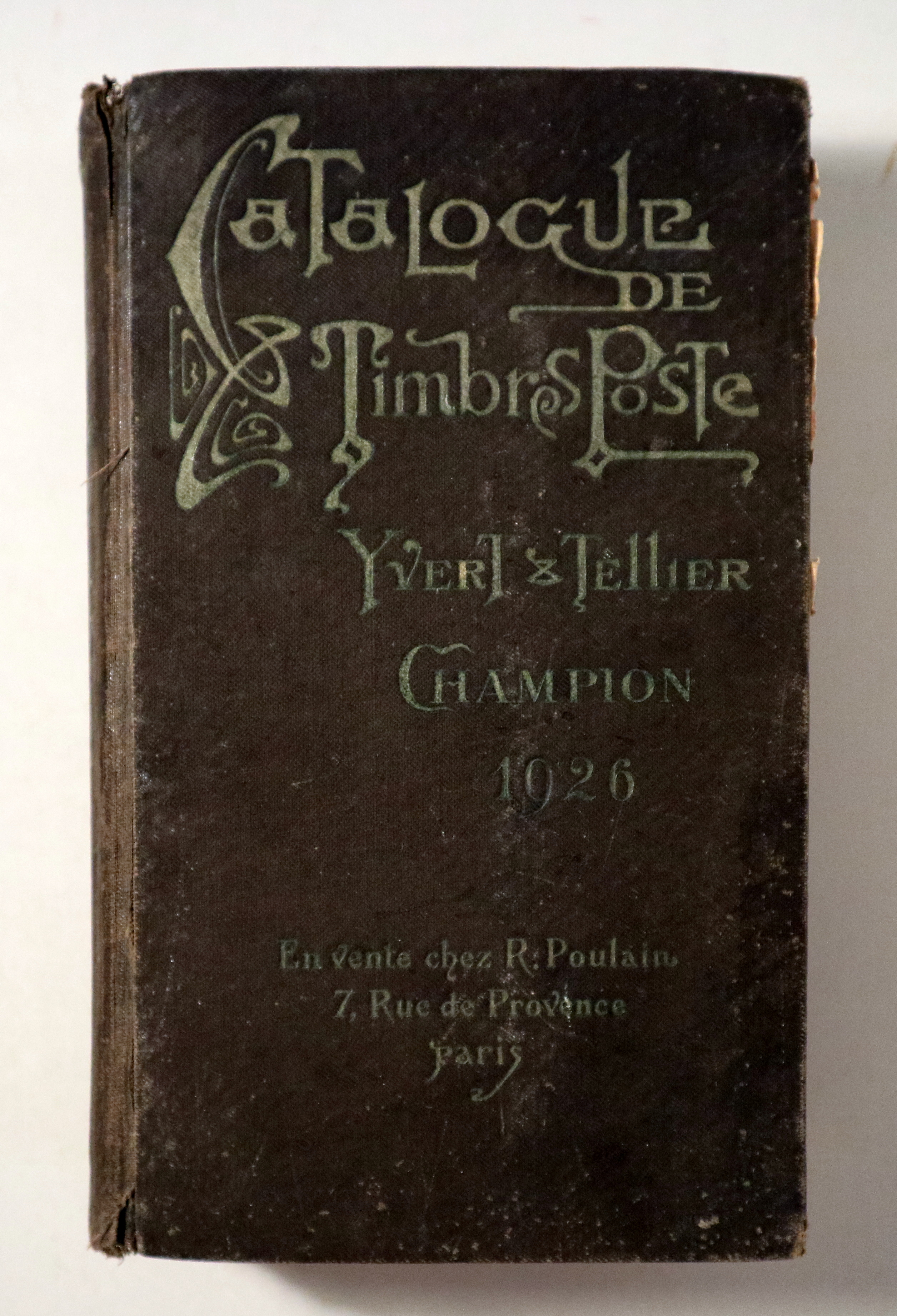 CATALOGUE DE TIMBRES POSTE - Amiens 1926