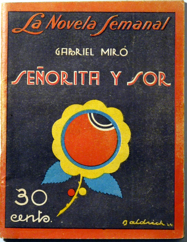 SEÑORITA Y SOR - Madrid 1924 - Ilustrado