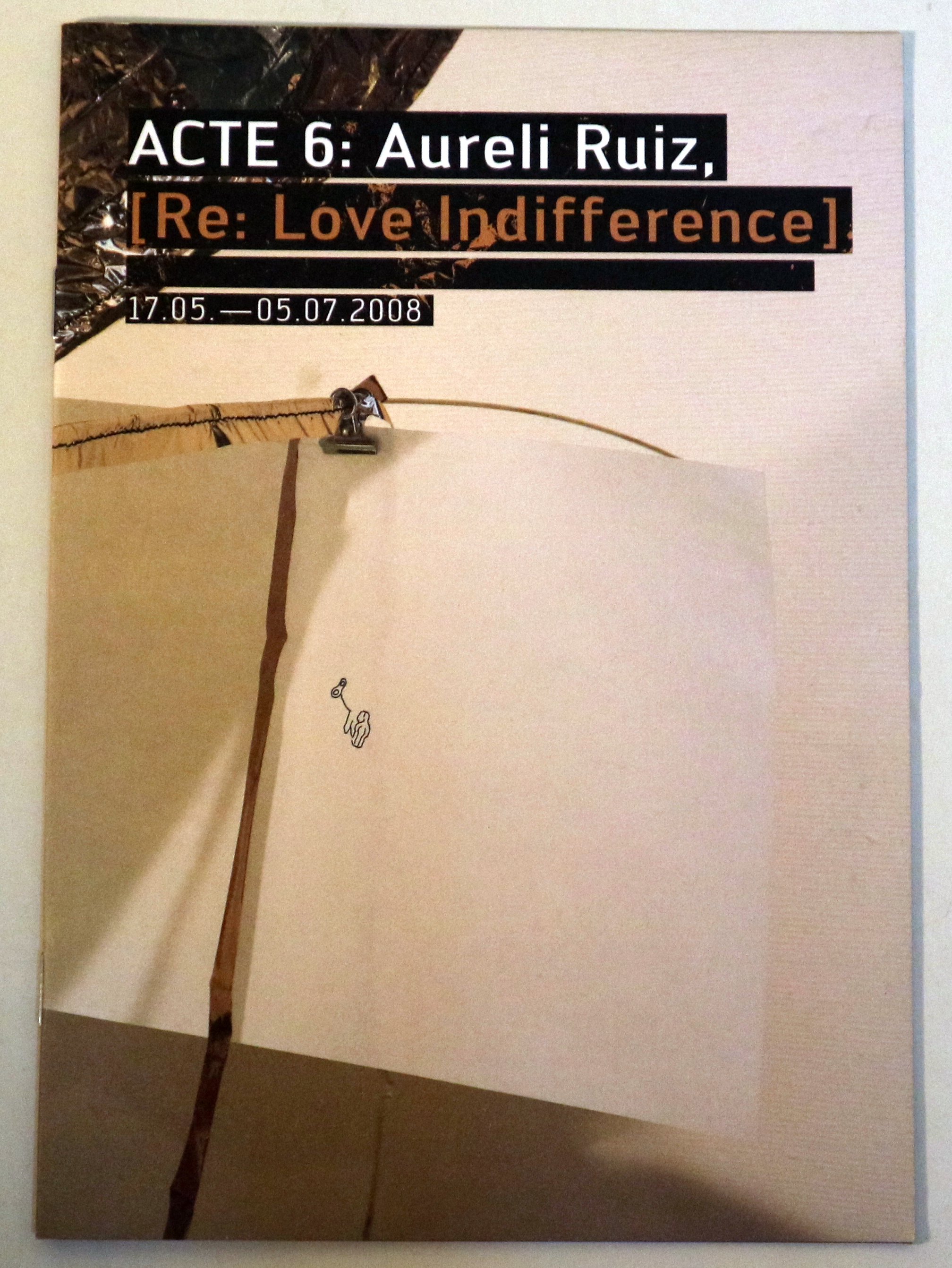 ACTE6: AURELI RUIZ, Re: Love Indifference - Barcelona 2008 - Il·lustrat