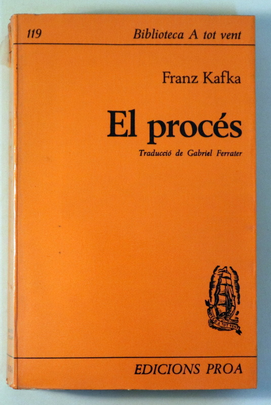 EL PROCÉS - Barceloina 1966 - 1ª edició en català