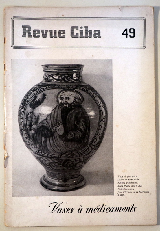 REVUE CIBA Nº 49. Vases à médicaments - Paris 1946 - Ilustrado