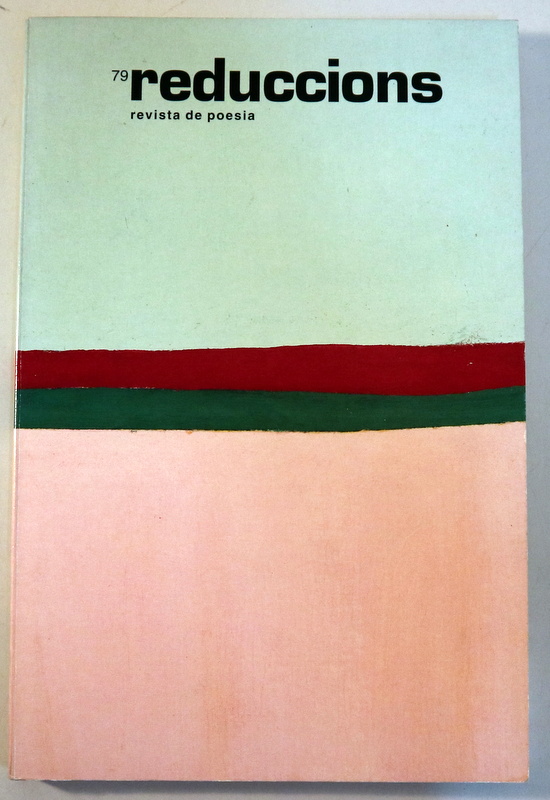 REDUCCIONS. Revista de poesia. Número 79. Març de 2004