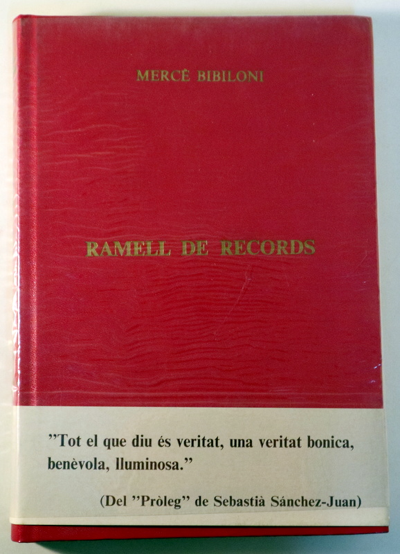 RAMELL DE RECORDS - Barcelona 1978 - Dedicat