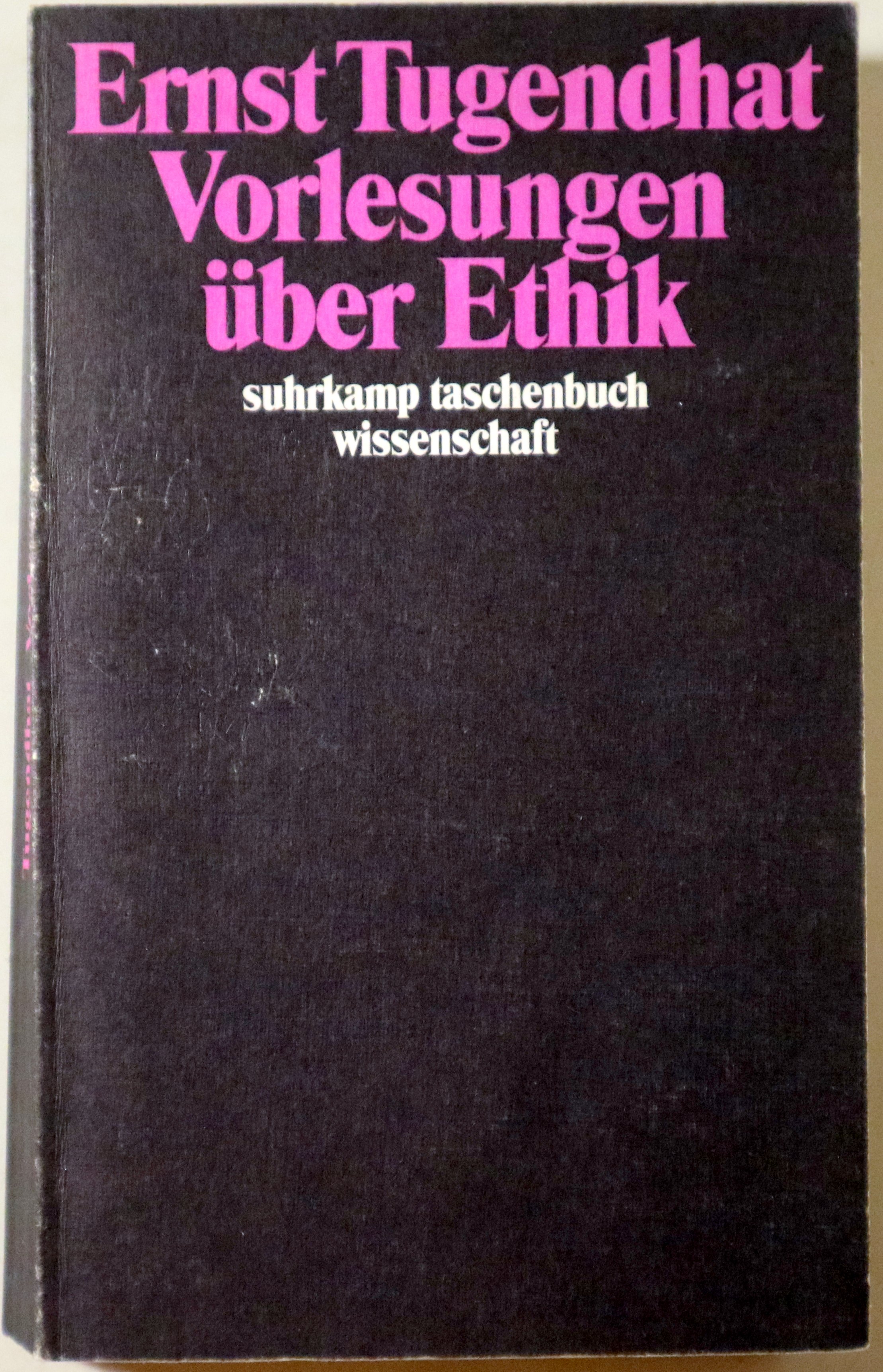 VORLESUNGEN ÜBER ETHIK - Frankfurt am Main 1995