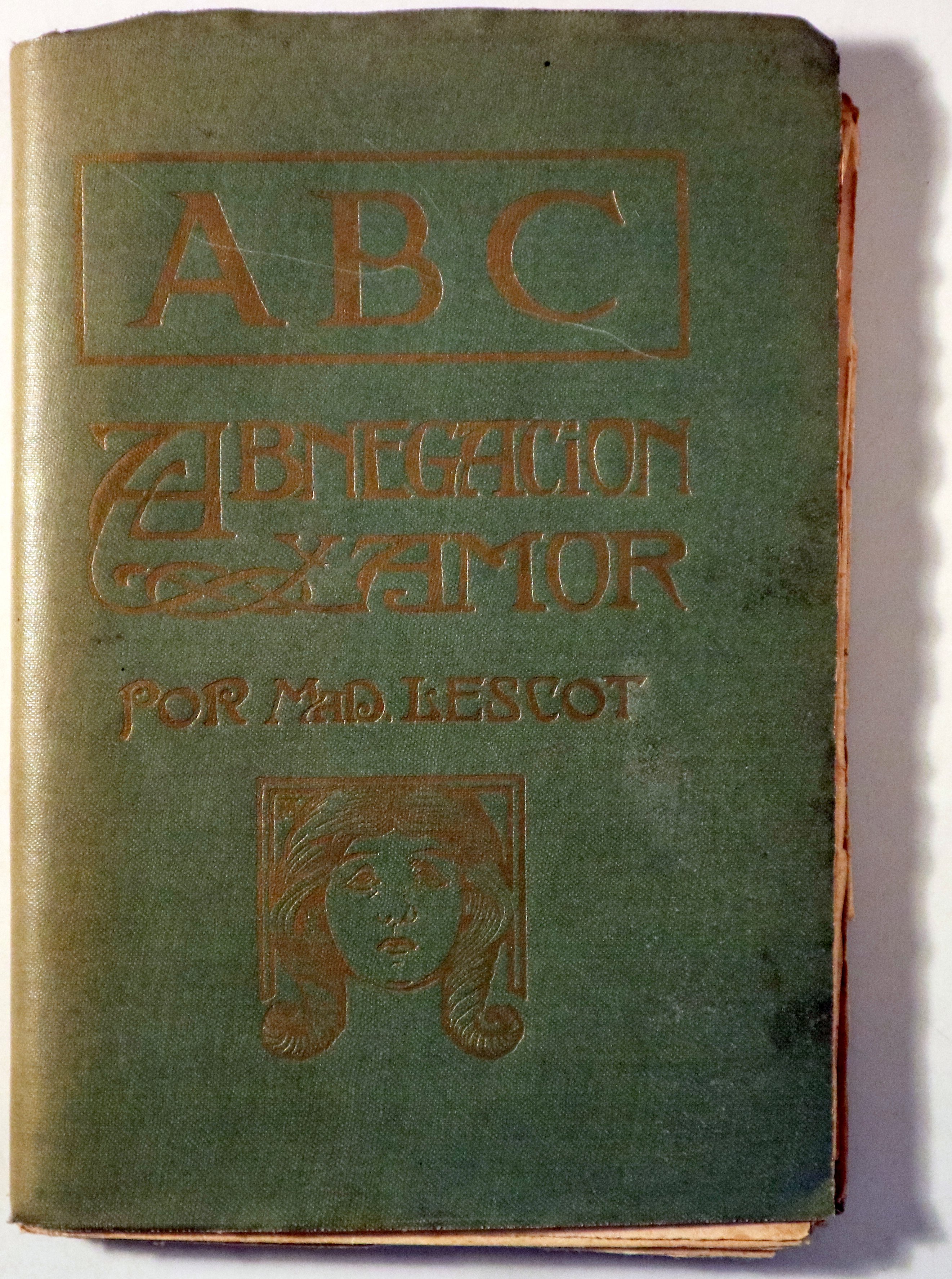 ABNEGACIÓN Y AMOR - Madrid c. 1900 - Ilustrado