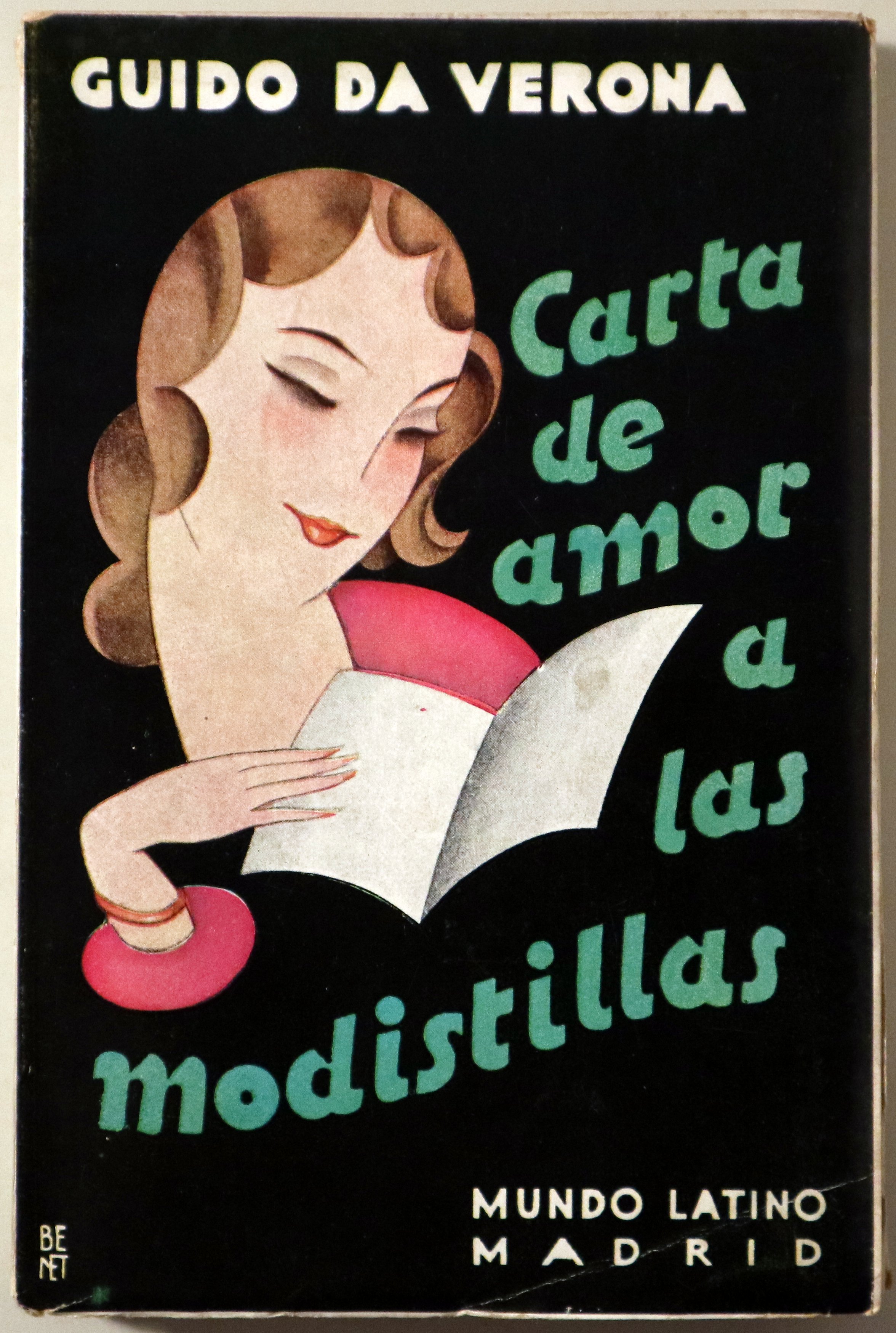 CARTA DE AMOR A LAS MODISTILLAS - Madrid 1930