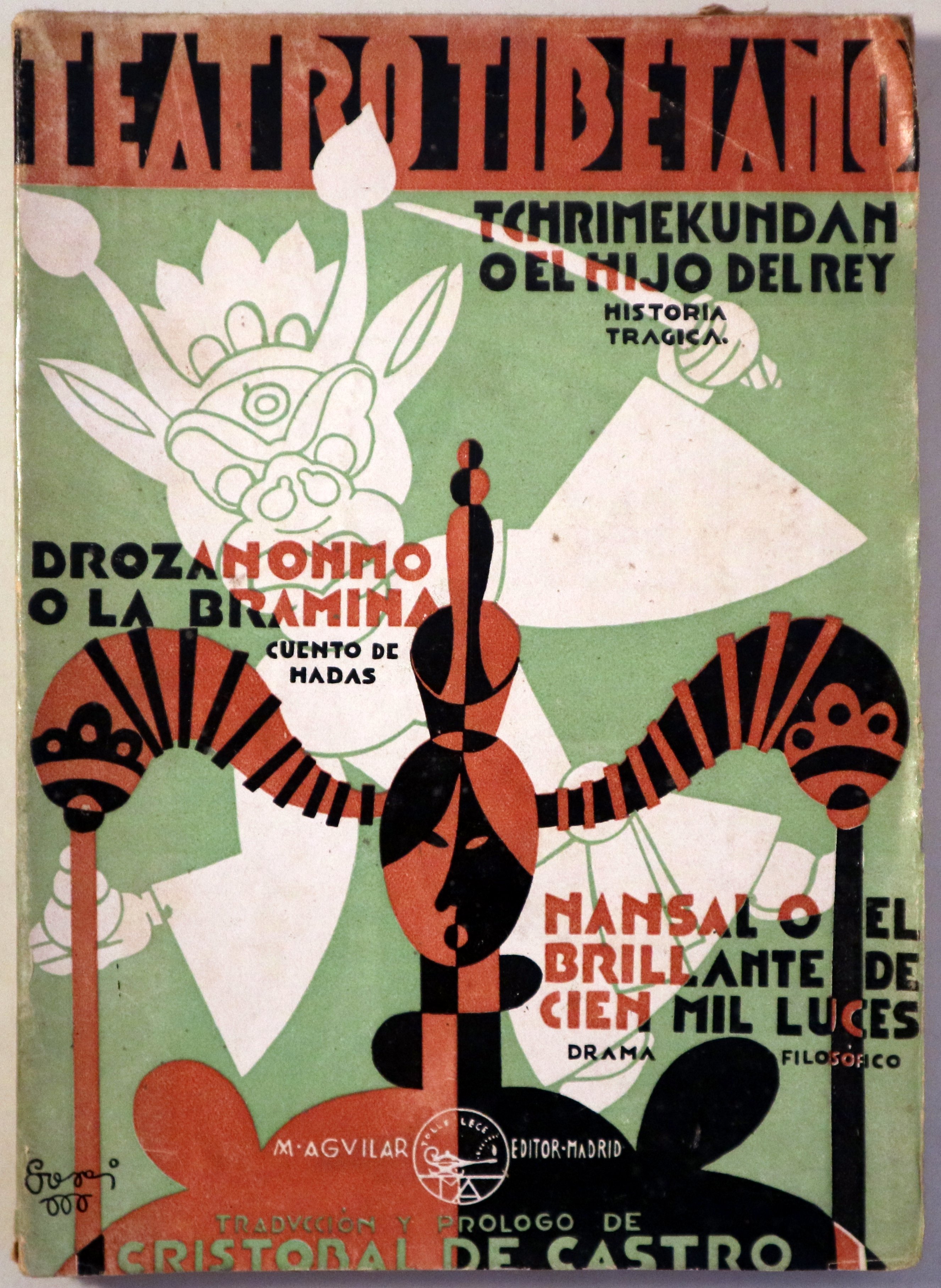 TEATRO TIBETANO - Madrid 1934 - 1ª edición