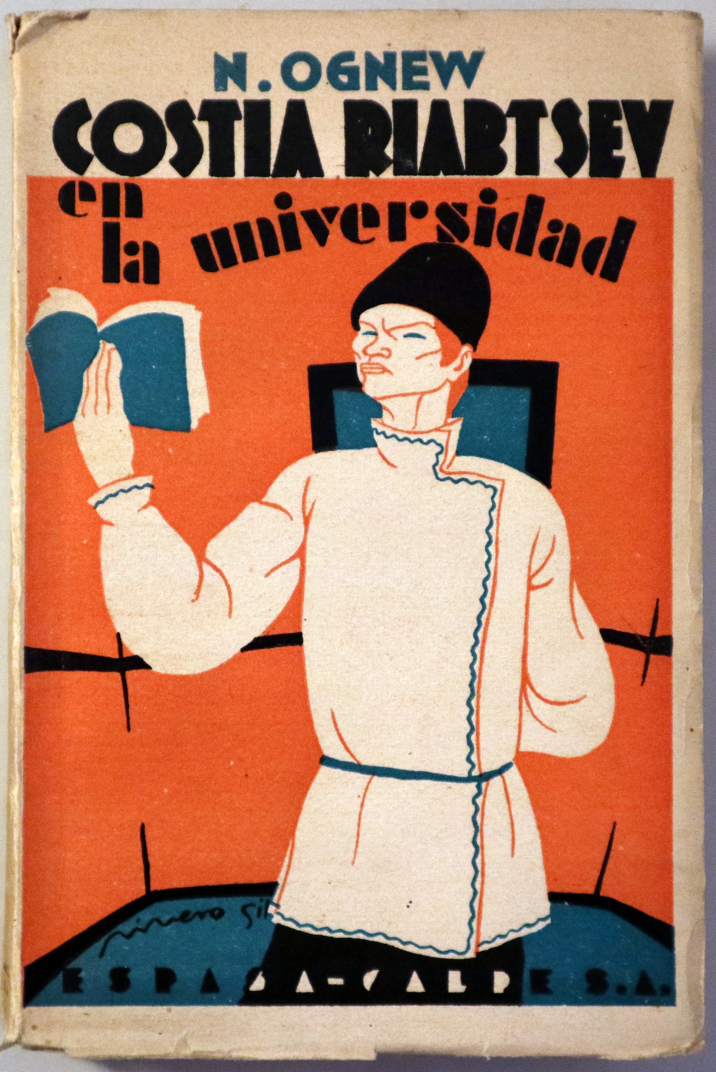 COSTIA RIABTSEV en la universidad - Madrid c. 1929 - 1ª edición en español