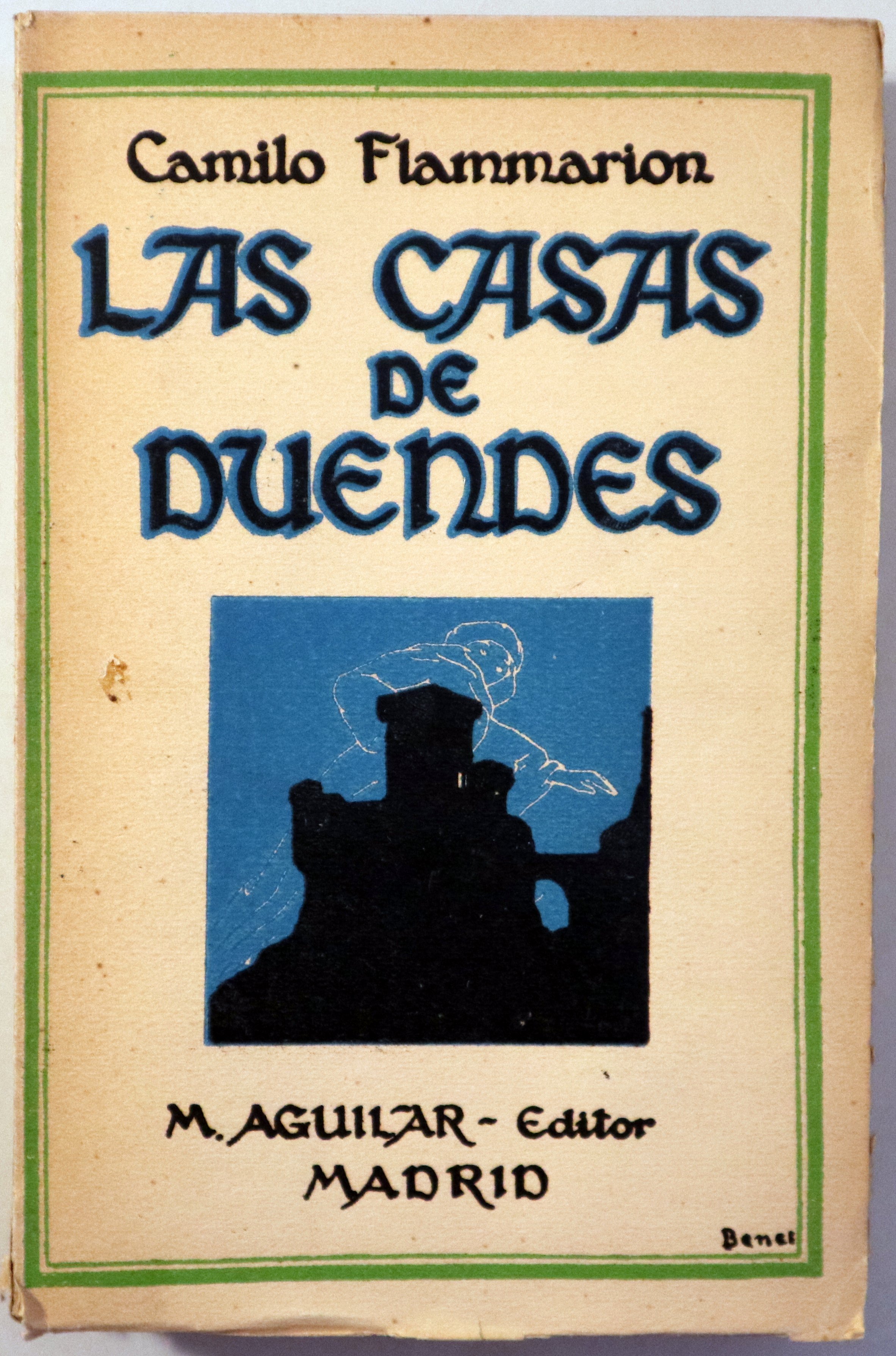 LAS CASAS DE DUENDES. Al margen de la muerte y su misterio. - Madrid c. 1935 - 1ª edición en español