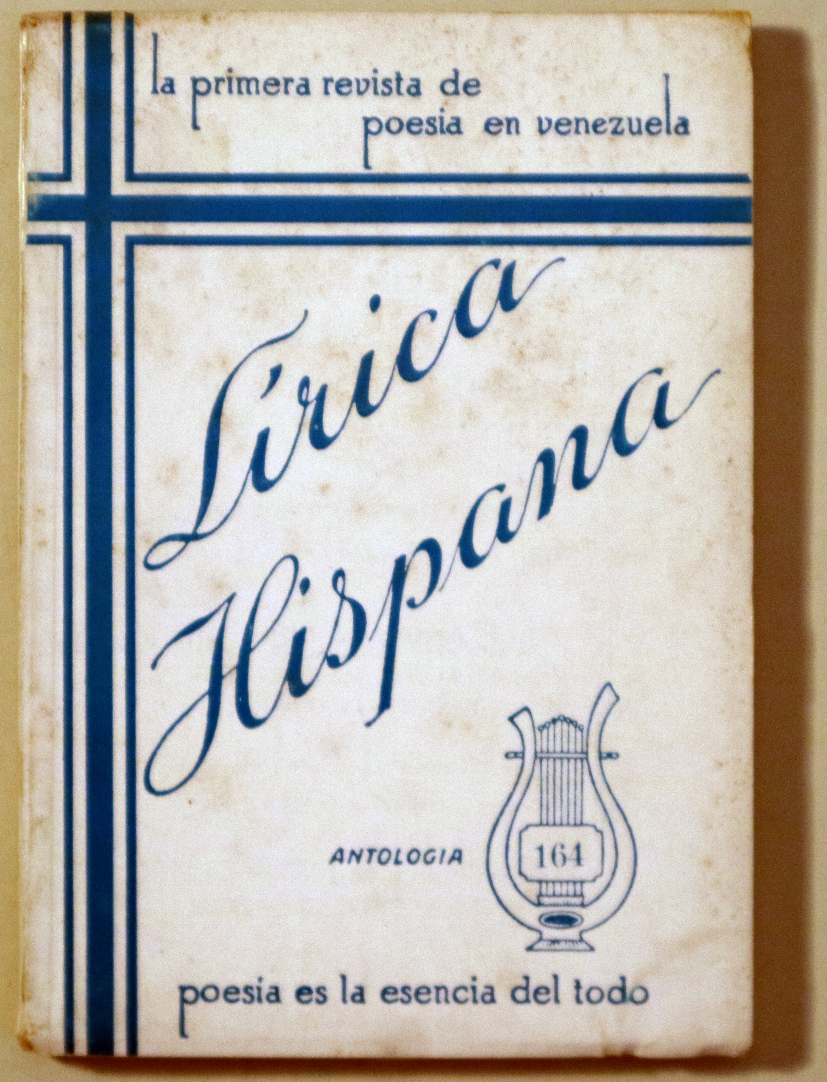 LIRICA HISPANA Nº 164 - Poetas Griegos Modernos - Caracas 1956