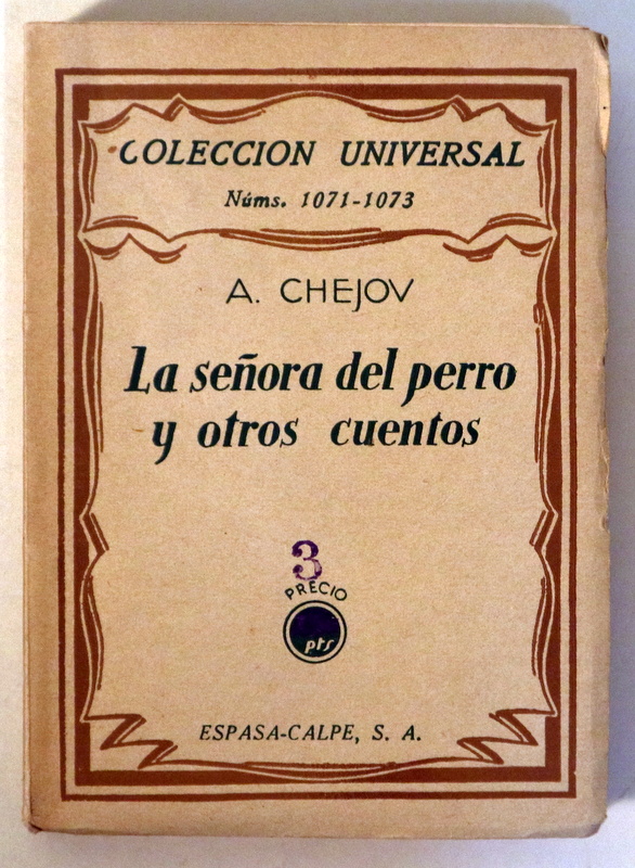 LA SEÑORA DEL PERRO Y OTROS CUENTOS - Madrid 1928
