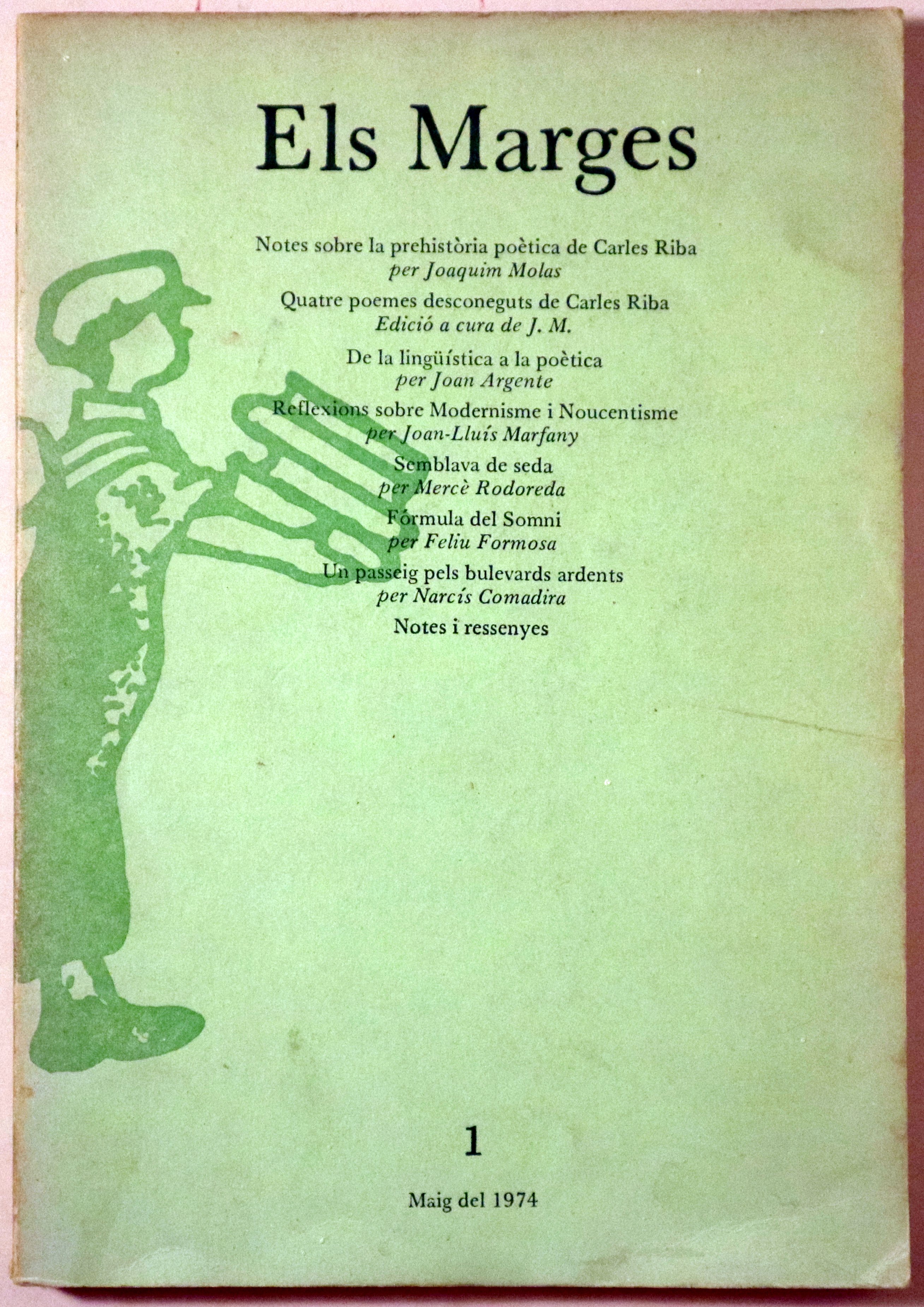 ELS MARGES Nº1 - Barcelona, Maig de 1974