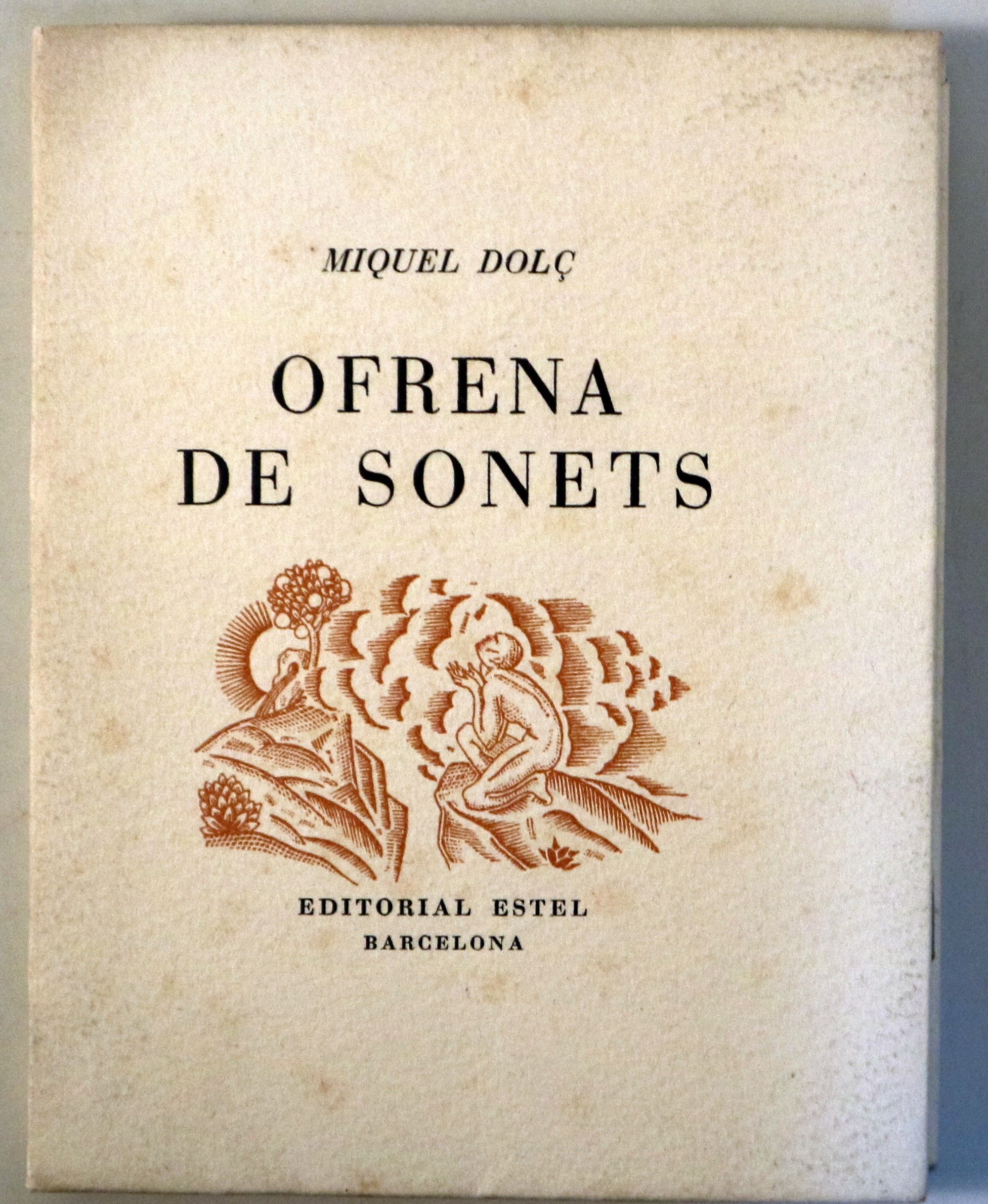 OFRENA DE SONETS - Barcelona 1938 (en realitat 1946) - Edició numerada - 1ª edició