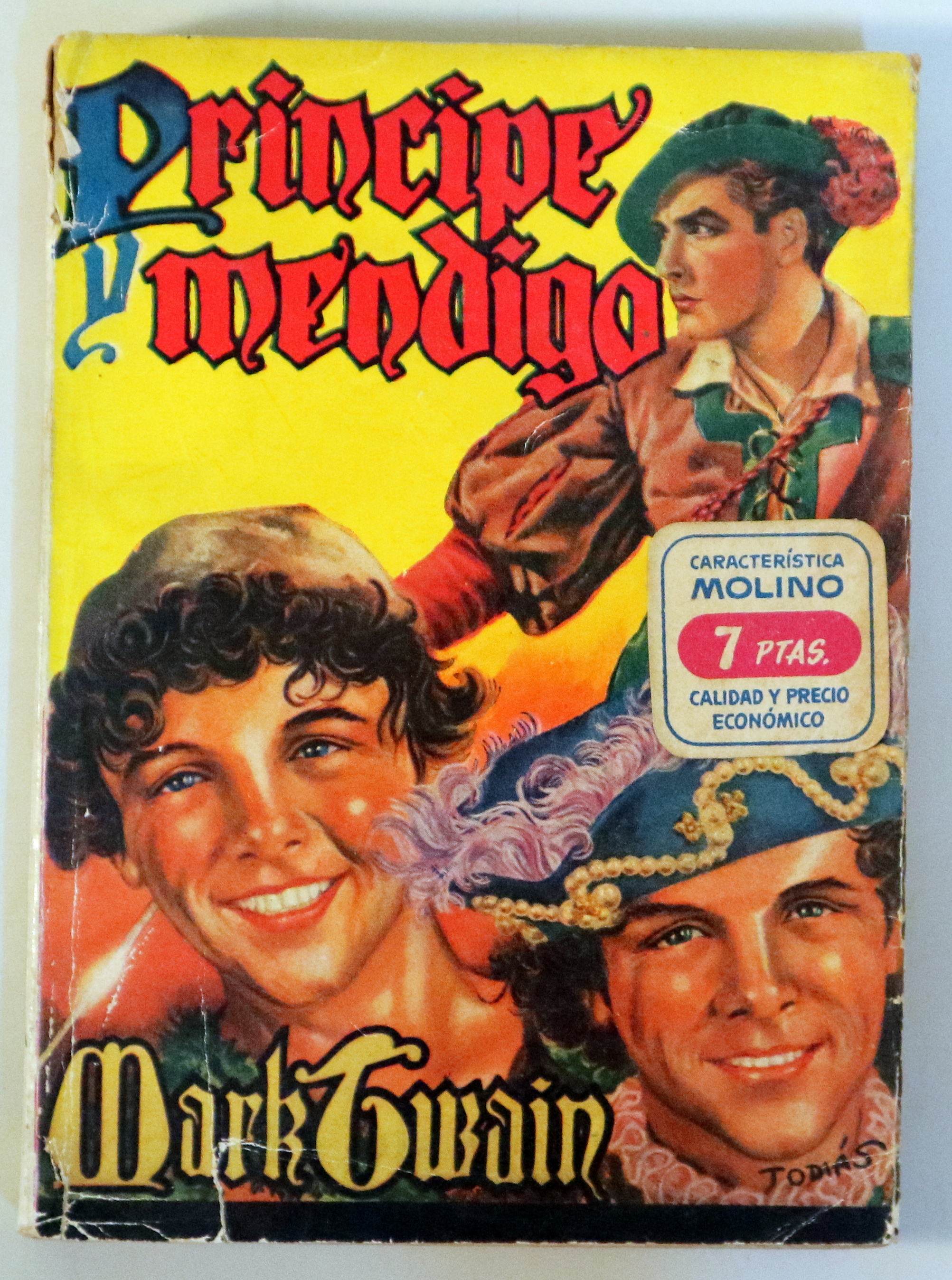 PRINCIPE Y MENDIGO - Barcelona s/f - Ilustrado