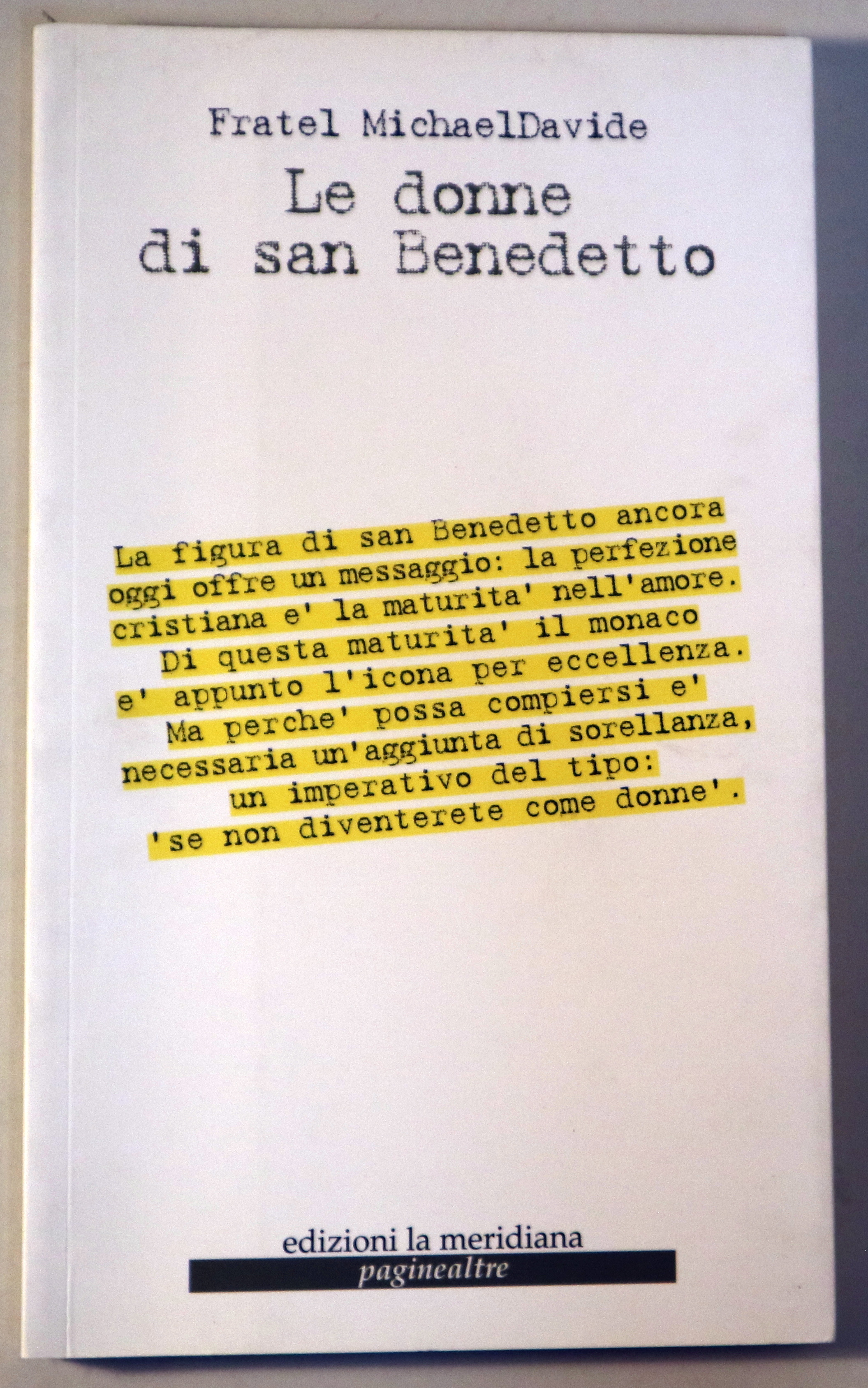 LE DONNE DI SAN BENEDETTO - Molfetta 2005